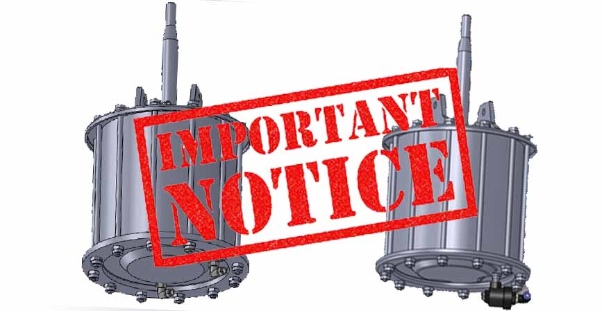 PCT23002-Change Notice of the D200 Bead Breaker Cylinder