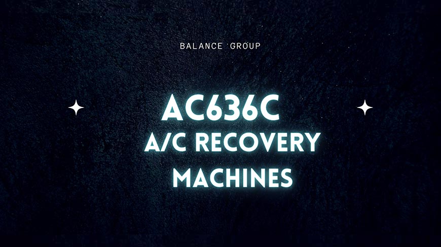 AC636C A/C Recovery Machines