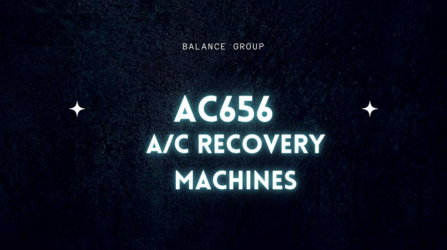 AC656 A/C Recovery Machines