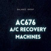 AC676 A/C Recovery Machines