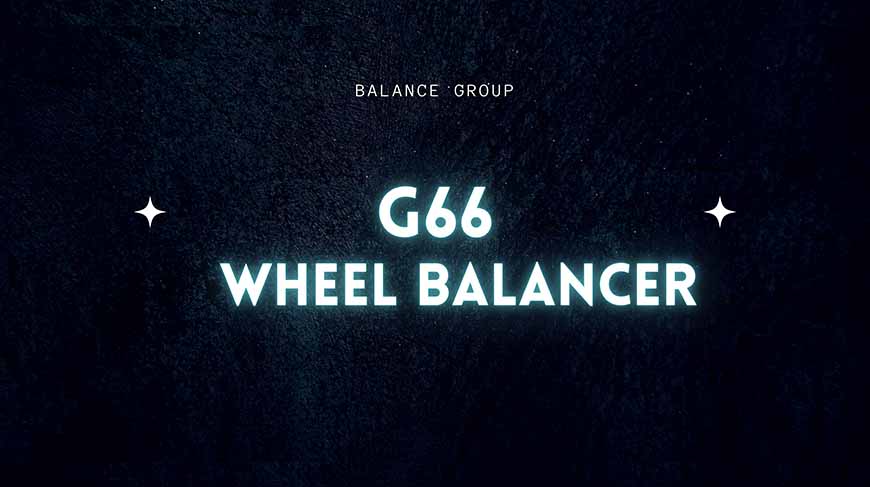 G66 wheel balancer