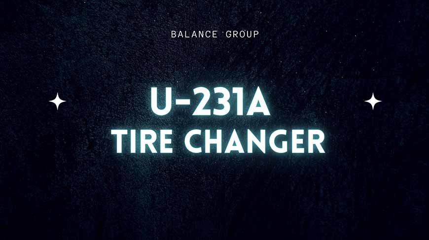 u-231a tire changer