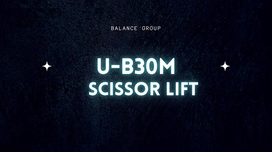 u-b30m scissor lift