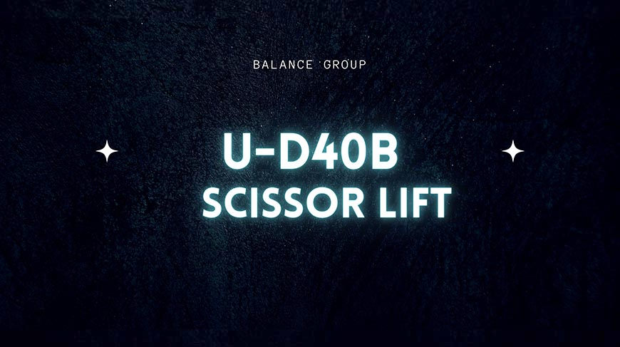 u-d40b scissor lift