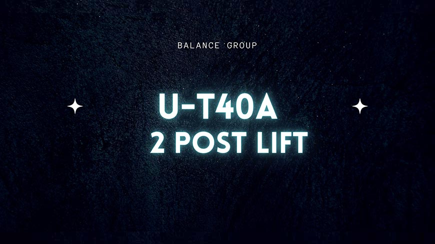 u-t40a 2 post car lift