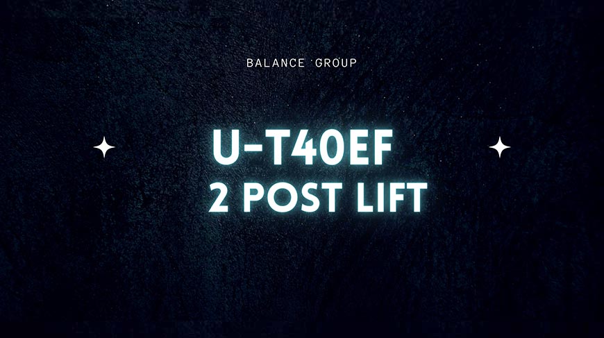U-T40EF 2 Post Car Lift