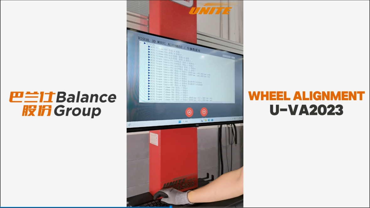 Application: WHEEL ALIGNMENT U-VA2023