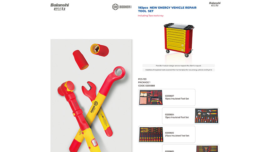 Booher New Energy Vehicle Repair Tools 1
