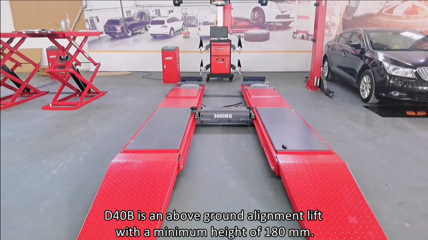 SCISSOR LIFT U-D40B & Wheel Balancer
