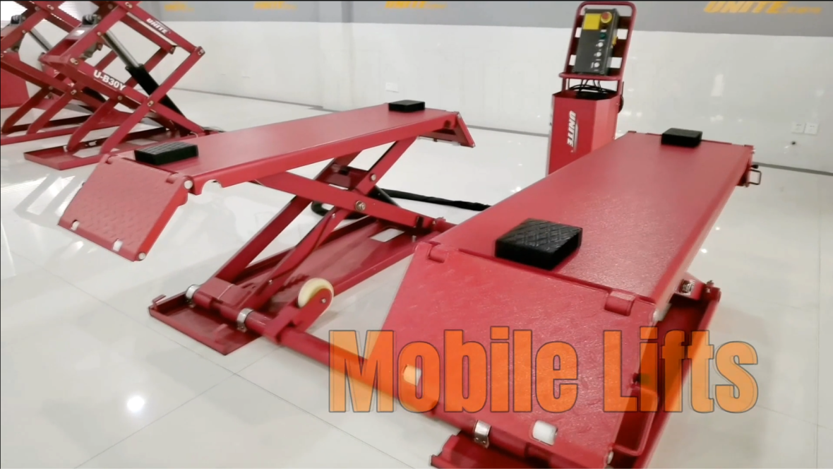 U-Z30M mobile mid-rise scissor lift